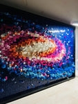 3091pcs Moc 31212 The Milky Way Galaxy 3D Art Mural Building Blocks Sets Diy Creative Decorate Bricks Toys Kids Educational Gift