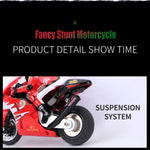 Mini RCMotorcycle small toys Kids Motorcycle Electric Remote Control Car mini motorcycle Recharge 2.4Ghz Racing Motorbike Toys