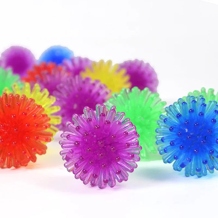 10/20pcs Pet Cat Cute and Funny Cat Toy Bouncy Ball Toy Ball Creative Colorful Interactive Cat Soft Tip Chew Toy Cat Accessories