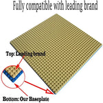 16*32 Dots Classic Base Plates Blocks DIY Small Size City Road Bricks Baseplates Construction Building Toys For Kids Toy Gifts