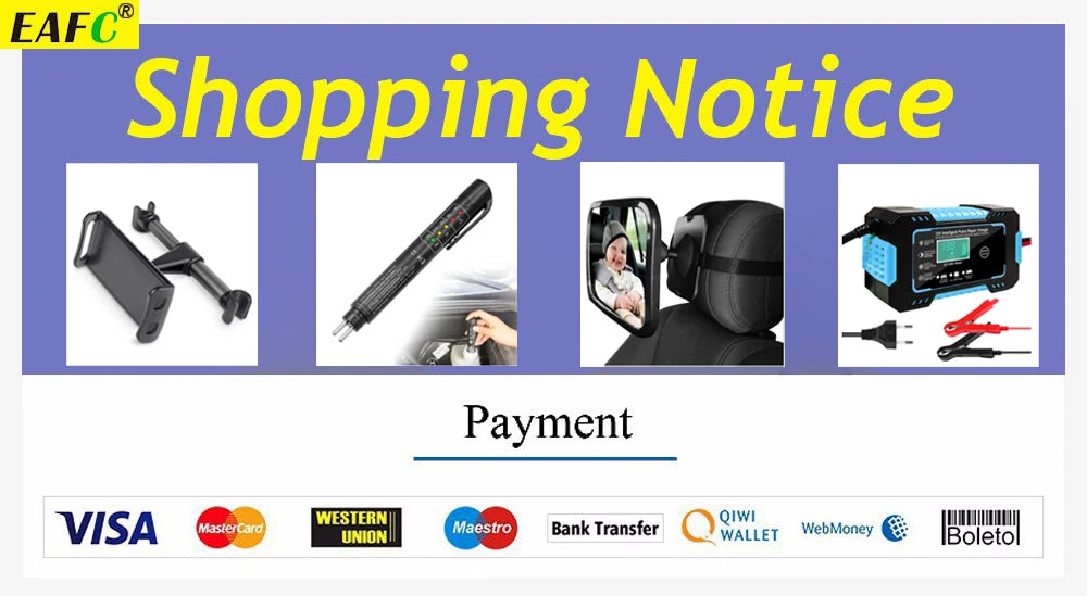 EAFC Adjustable Wide Car Rear Seat Mirror Baby/Child Seat Car Safety Mirror Monitor Square Safety Car Baby Mirror Car Interior