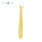 10 Pcs Baby Feeding Spoon Soft Silicone Spoons Training Spoon for Child kids Infants Temperature Sensing Feeding Feeder Flatware