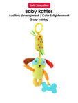 1pcs Baby Rattles Mobiles Cartoon Animal Bell Toy Newborn Baby Rattle Hanging Plush Lovely 0-24 Months Teether Toys Gift