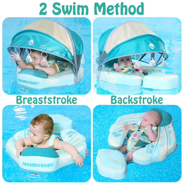 MamboBaby Pool Float Swimming Float Swim Trainer Solid Infant Swim Toy 3-24 Months