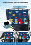 Magnetic Cartoon Car Curtain Car Side Gear Sunshade Car Side Window Visor for Children Sun Protection Heat Insulation Sun Blind