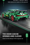ToylinX Technical Super Racing Car 456PCS Model Building Blocks Automobile Pull Back DIY Vehicle Children Construction Toys