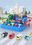 Racing Rail Car Model Space Aerospace Animals Educational Toys Children Train Track Adventure Brain Mechanical Interactive Game