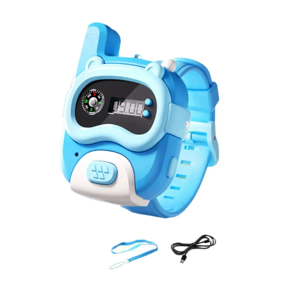 Walkie Talkie Watch Cute Detachable Toy Walkie Talkies for 4-6 Years Old Girls and Boys Outside Adventures Hiking Accessories
