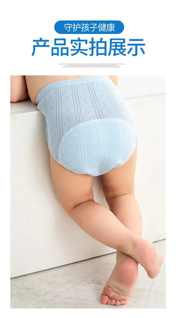 3pcs/lot Newborn Training Pants Cotton Thin Summer Baby Shorts Washable Boy Girls Cloth Diapers Reusable Nappies Infant Panties