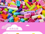 DIY creative building blocks big set City classic building blocks assemble boys and girls birthday gift children's educational t