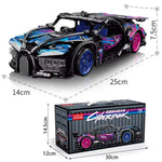City Speed Car Building Blocks 451PCS Luxury Auto Racing Vehicle with Super Racers Bricks Toys for Children Boy Gift
