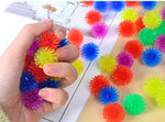 10/20pcs Pet Cat Cute and Funny Cat Toy Bouncy Ball Toy Ball Creative Colorful Interactive Cat Soft Tip Chew Toy Cat Accessories
