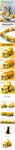 1 Pc Educational Cars Children Kid Pull Back Toy Warrior Engineering Vehicle Model Four Mini Cars
