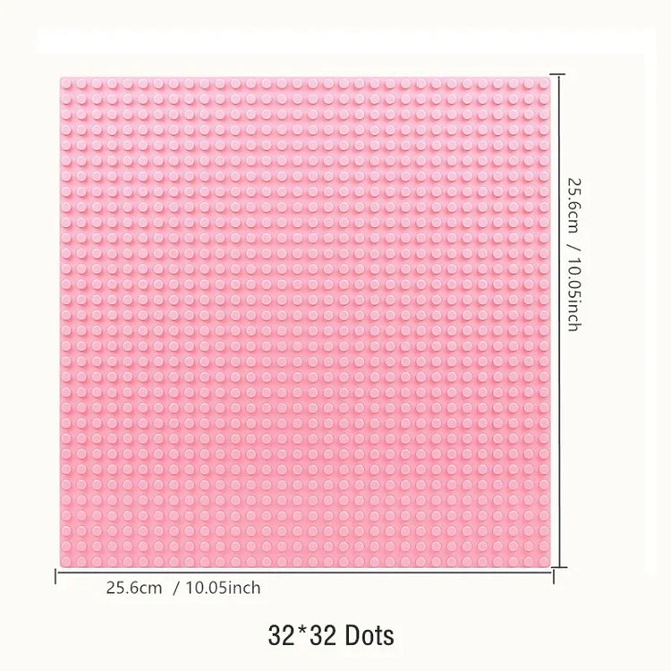 16*32 Dots Classic Base Plates Blocks DIY Small Size City Road Bricks Baseplates Construction Building Toys For Kids Toy Gifts