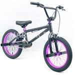 For BMX Bike for Boys and Girls, Children's Fancy Show Street Bike, Stunt Bike, 6-8 Years Old Pedal Bike, 16/18 Inch