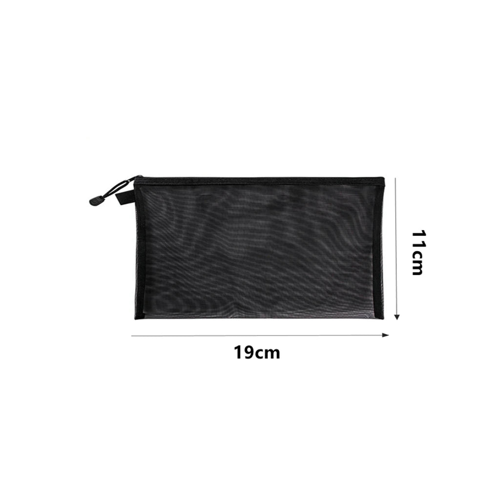 3pcs Toy storage bag 1pc building block puzzle sub-package bag children small particle zipper transparent finishing storage box