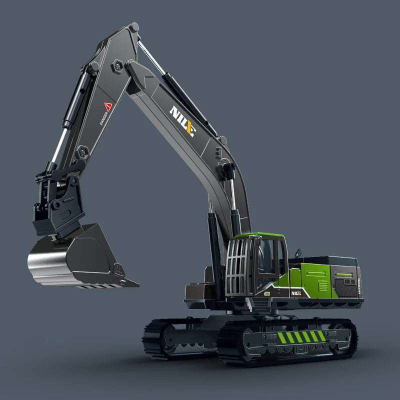 1/50 Model Car Bulldozer Truck Excavator Crane Forklift Construction Engineering Vehicle Toys for Boys Children Educational Toys