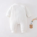 Boys Girls Bodysuit Newborn Winter Onesie Clothes Cotton Toddler Home Wear  0-6M Thickened Spring and Autumn Clothing