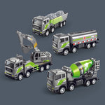 1/50 Model Car Bulldozer Truck Excavator Crane Forklift Construction Engineering Vehicle Toys for Boys Children Educational Toys