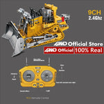 4WD Remote Control Excavator 4x4 Alloy Dump Truck Bulldozer Radio Model RC Car Construction Vehicle Toy Children Kids Gifts
