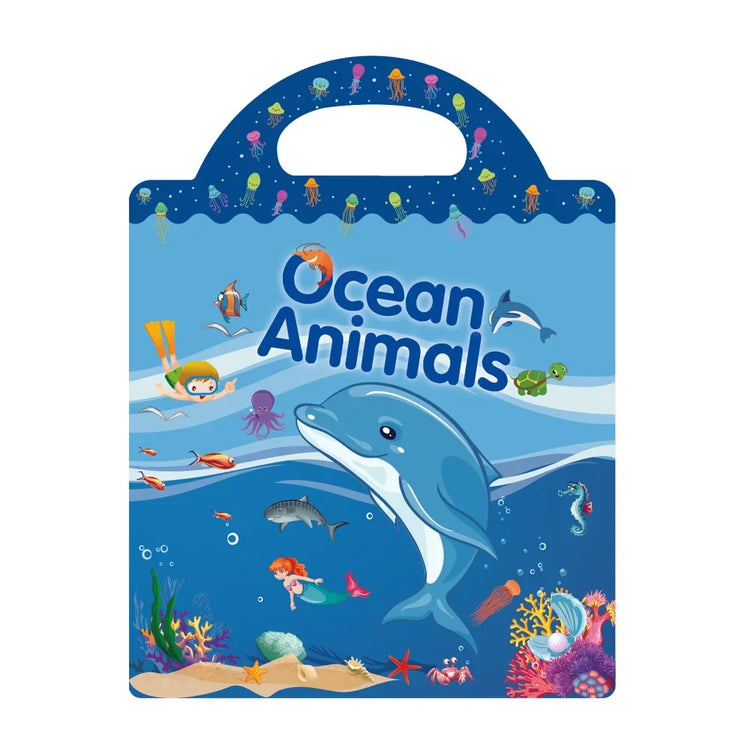 Kids Reusable Sticker Book Multiple Scenarios Cartoon DIY Puzzle Educational Cognition Learning Toys for Child Age 2-4 Gift 2025