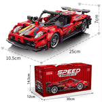 City Speed Car Building Blocks 451PCS Luxury Auto Racing Vehicle with Super Racers Bricks Toys for Children Boy Gift